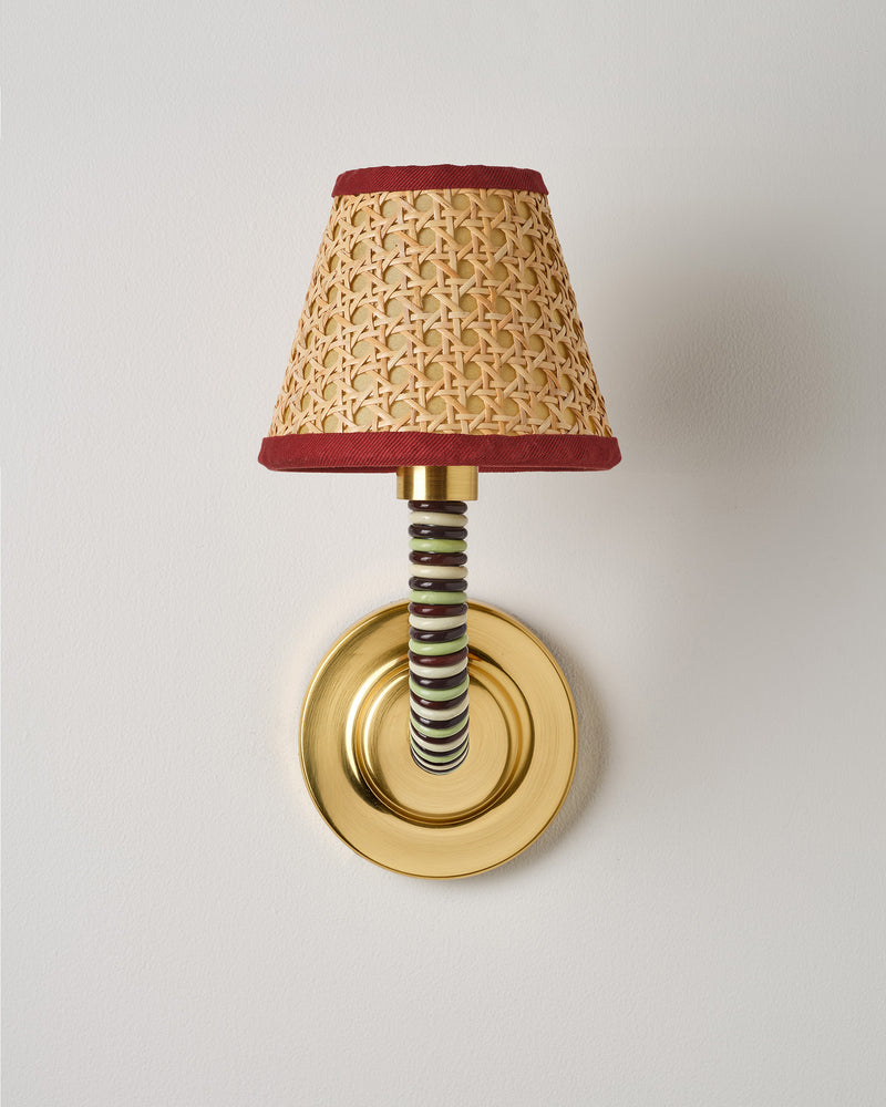 Bistro Wall Light, Aged Brass