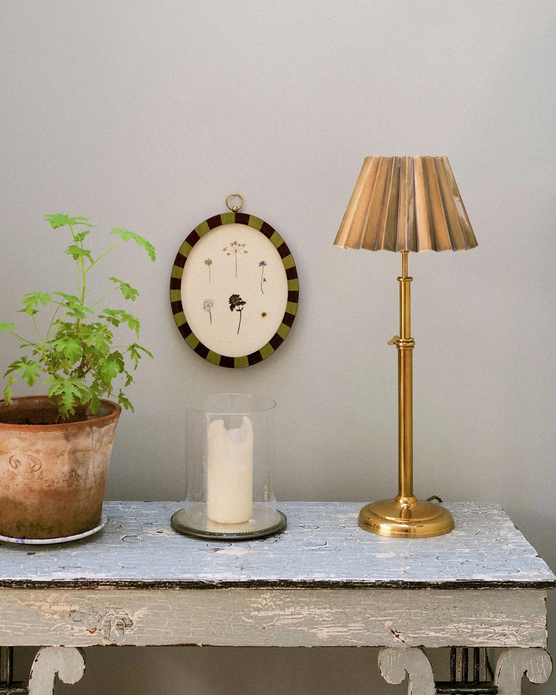 Adjustable Brass Table Lamp