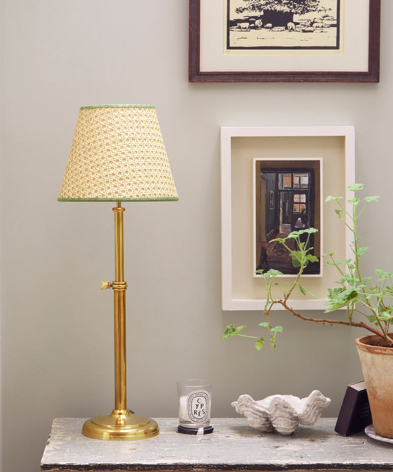 Adjustable Brass Table Lamp