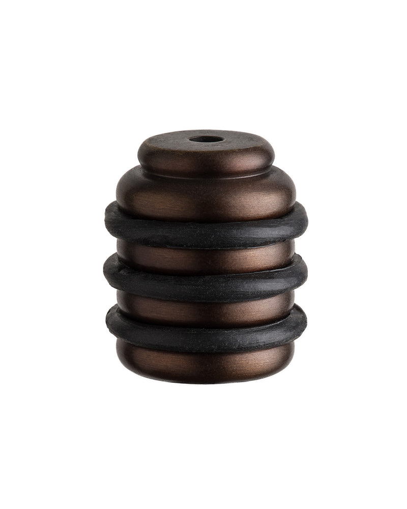 Tay Cord Pull, Blackened Bronze