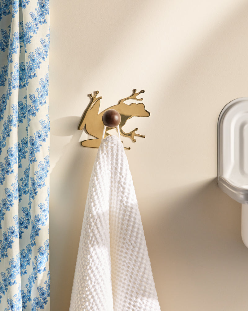 Frog Backplate, Polished Brass