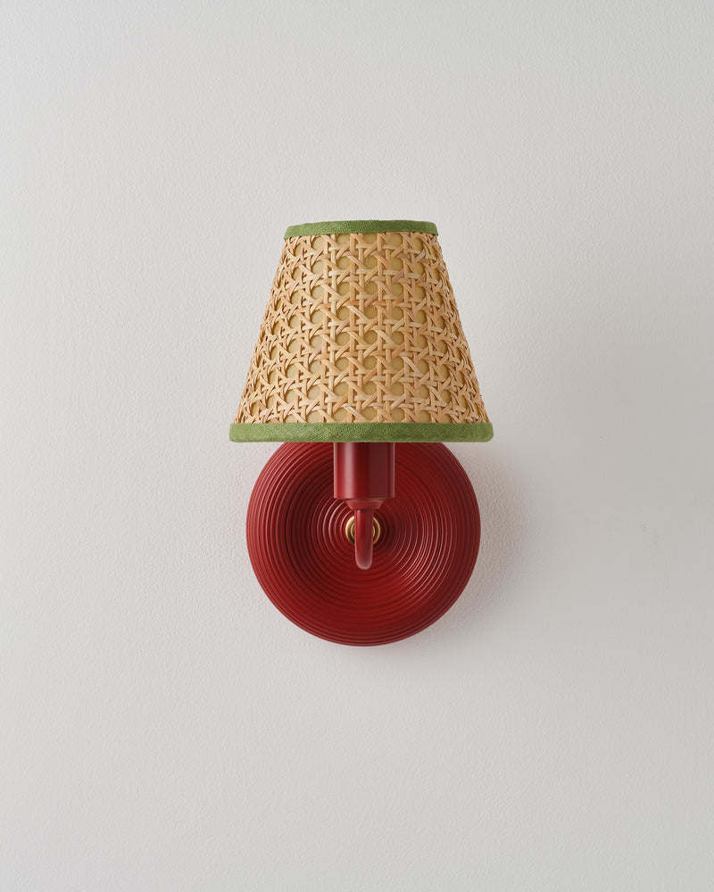 Hive Wall Light, Tomato