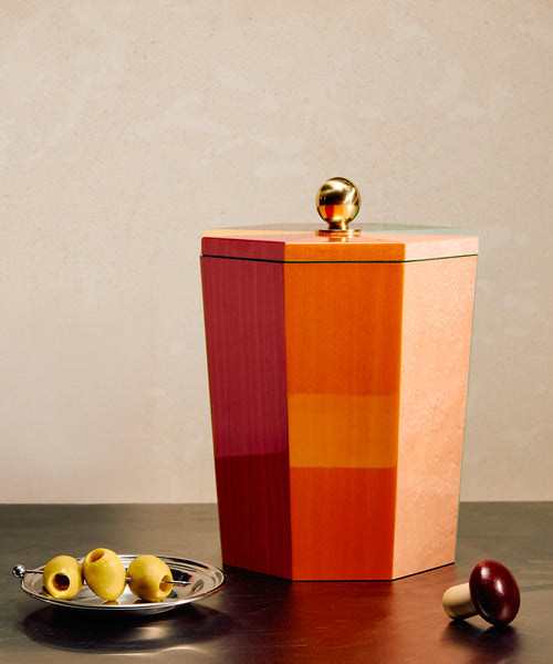 Lacquered Ice Buckets