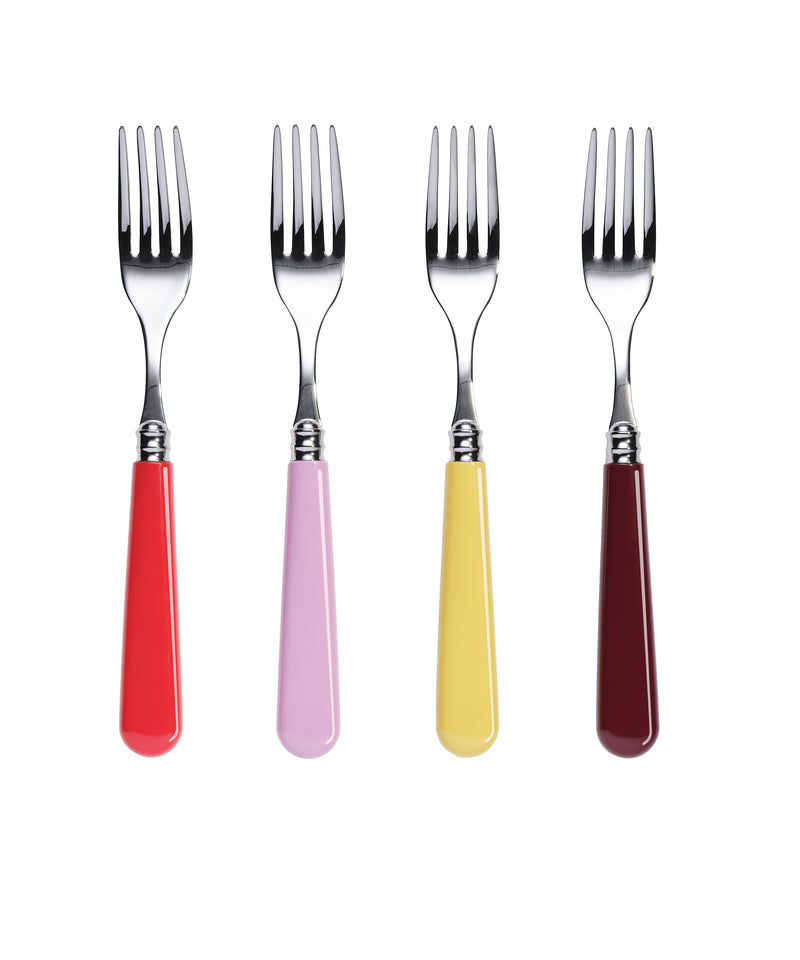 12 Piece Cutlery Set, Reds