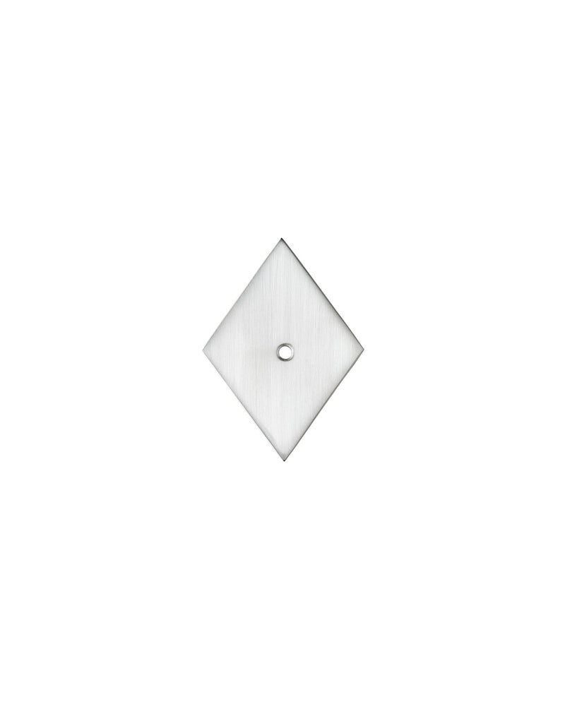 Diamond Backplate, Brushed Nickel