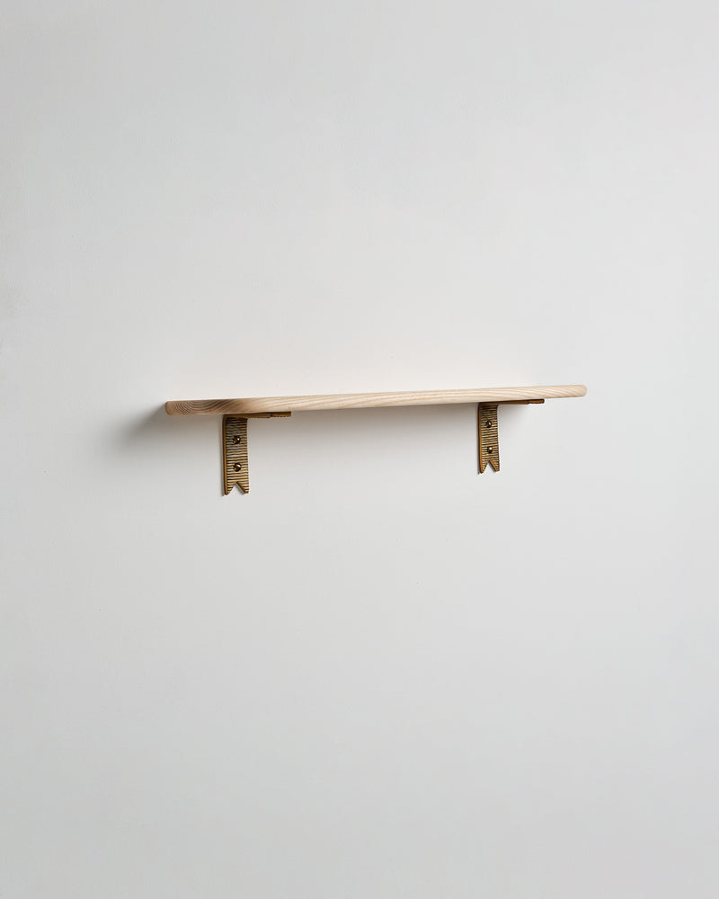 Curved Wooden Shelf, Small