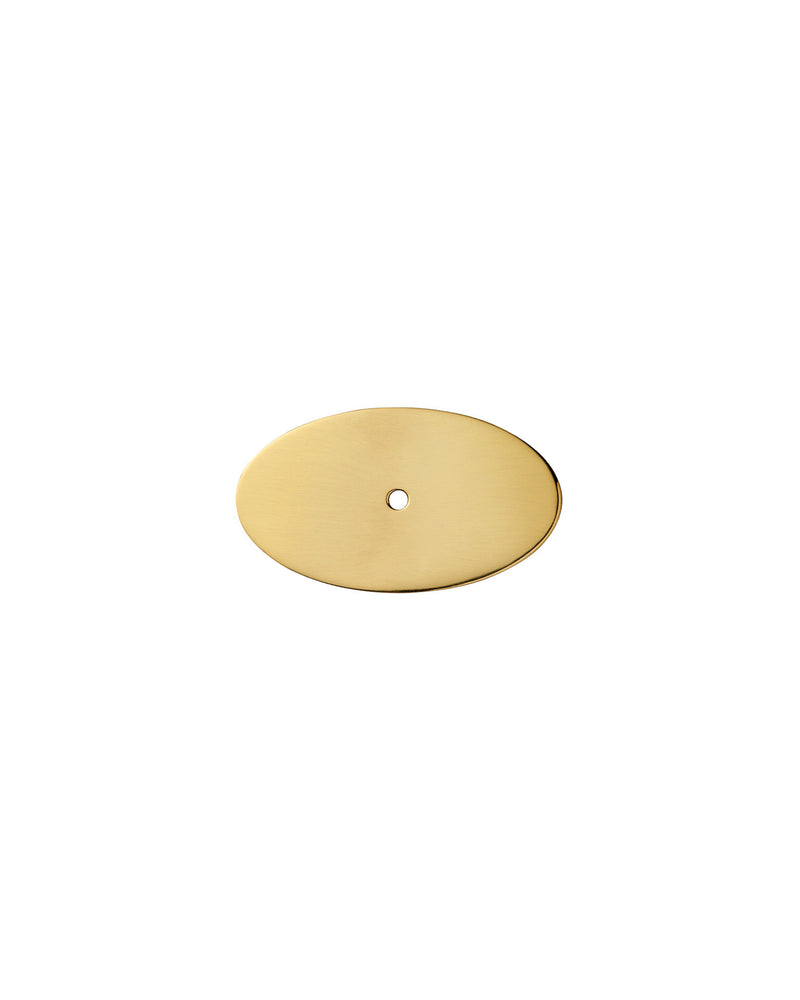 Brass Backplate, Oval